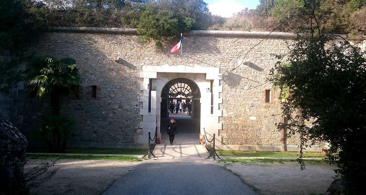 Entrée du Fort Napoléon